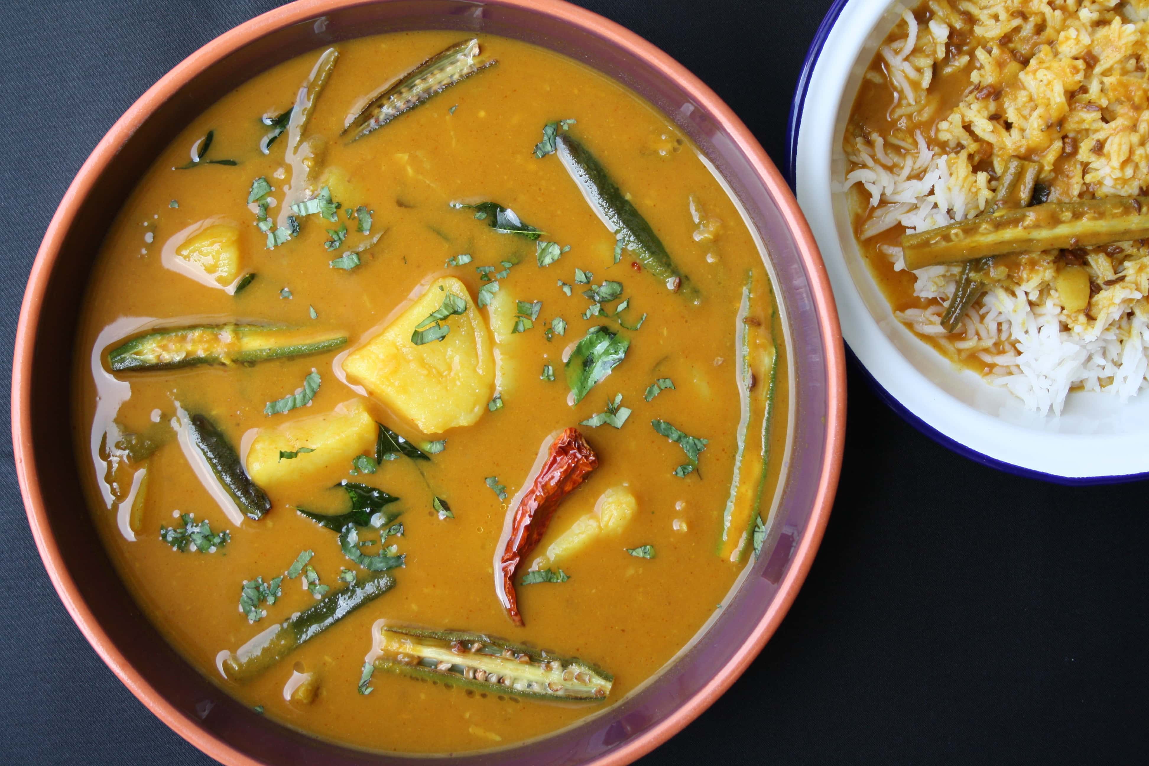 Sindhi Kadhi Chawal | Indian Recipes | Maunika Gowardhan